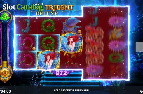 Reel Screen 2. King of the Trident Deluxe slot