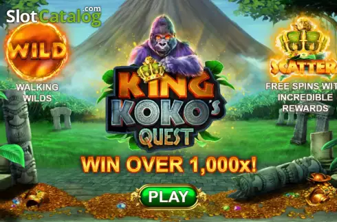 Start Screen. King Koko's Quest slot