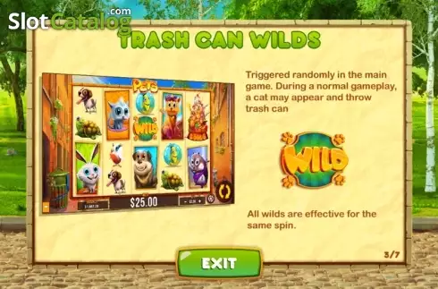Paytable 3. Pets (Wizard Games) slot