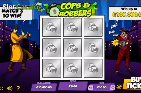 Captura de tela2. Cops and Robbers (Wizard Games) slot