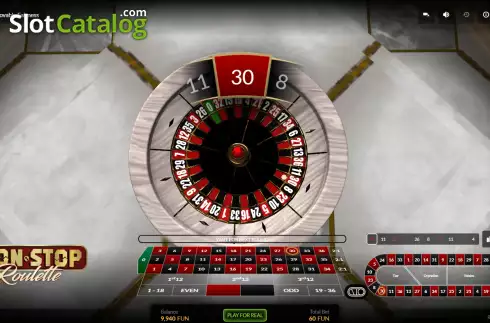 Game screen 3. Non-Stop Roulette slot