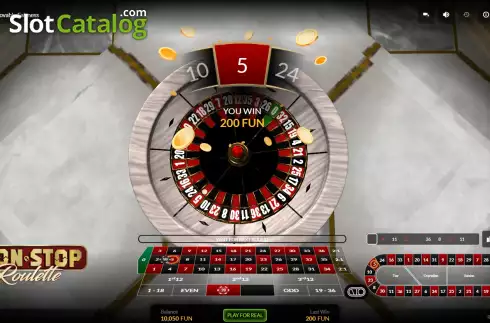 Schermo6. Non-Stop Roulette slot