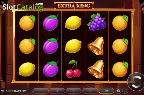 Bildschirm2. Extra King slot