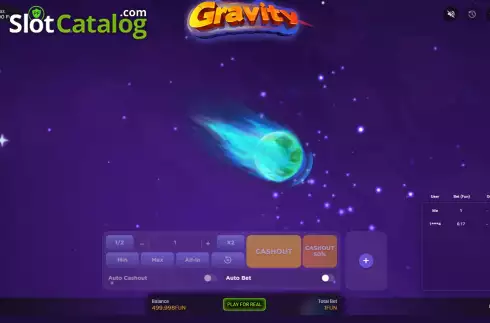 Schermo2. Gravity slot