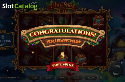 Bildschirm3. Christmas Tree (Pascal Gaming) slot