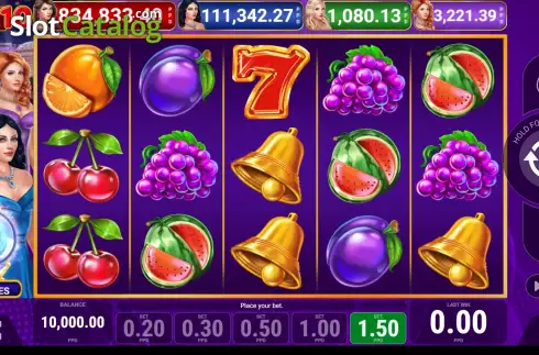 Game screen. Regal Spins 10 slot