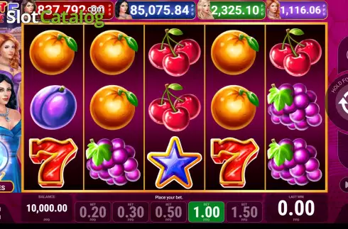 Game screen. Fruit Chase 5 slot