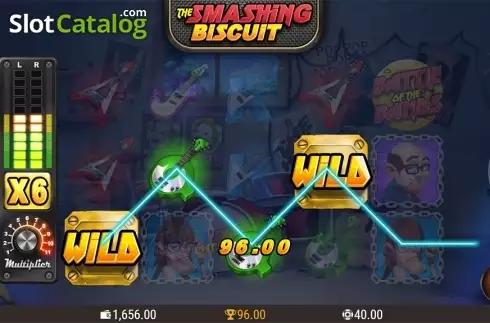Win screen 2. The Smashing Biscuit slot