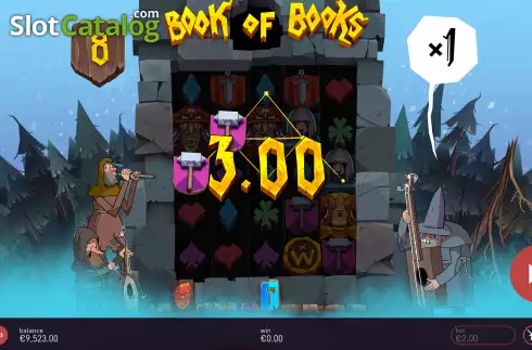 Free Spins 2. Book of Books slot