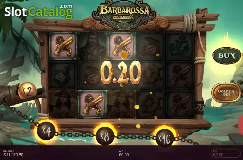 Bildschirm5. Barbarossa DoubleMax slot