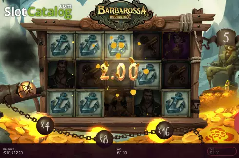 Free Spins 2. Barbarossa DoubleMax slot