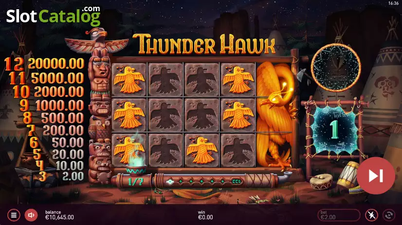 Video Thunderhawk Slot