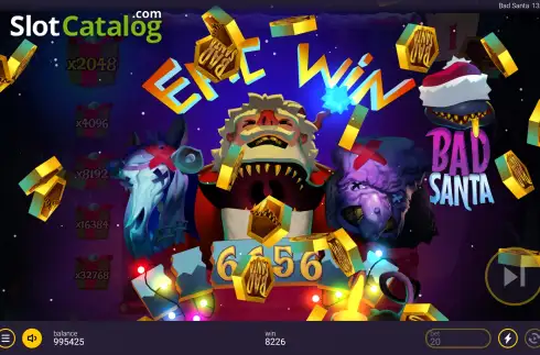 Captura de tela6. Bad Santa (Peter and Sons) slot