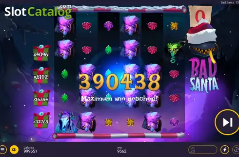 Captura de tela7. Bad Santa (Peter and Sons) slot