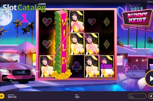 Bunny Heist demo. Bunny Heist slot