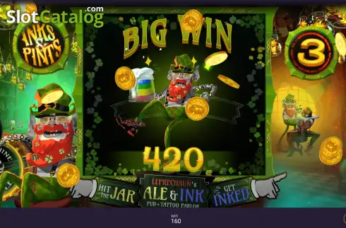 Ecran3. Inks & Pints slot