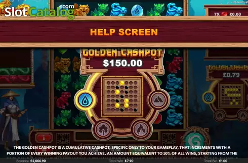 Game Features screen 2. Lucky 8 Reactors slot