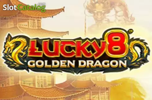 Lucky 8 Golden Dragon Logo