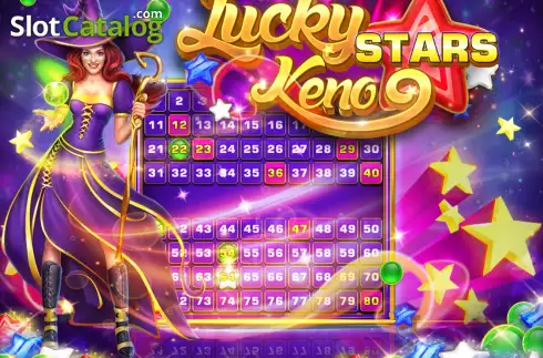 Game screen. Lucky Stars Keno slot