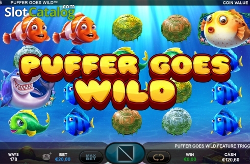Respin screen 1. Puffer Goes WIld slot