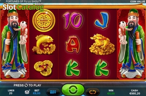 Bildschirm8. Fortunes of Fu Lu Shou slot
