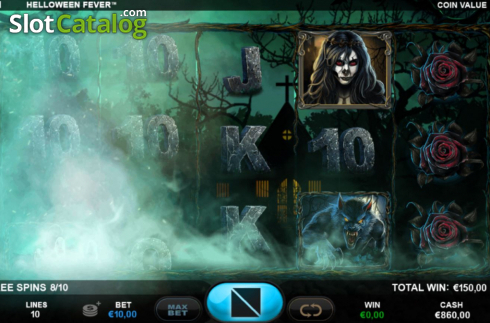 Free Spins 2. Helloween Fever slot