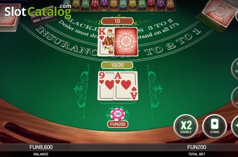 Bildschirm6. Blackjack VIP (Platipus) slot