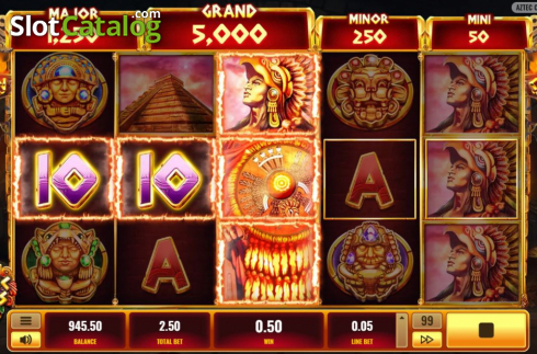 Win Screen 1. Aztec Coins slot