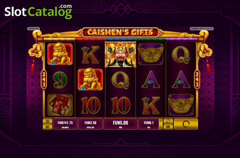 Bildschirm4. Caishen's Gift slot