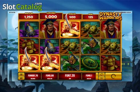 Ecran3. Dynasty Warriors slot