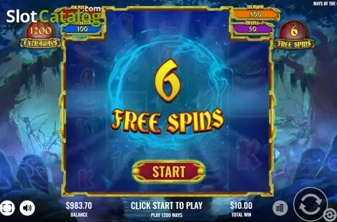 Free Spins Win Screen 2. Ways of the Gauls slot