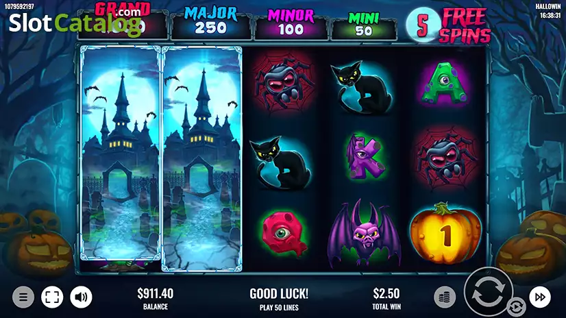 Hallowin Free Spins