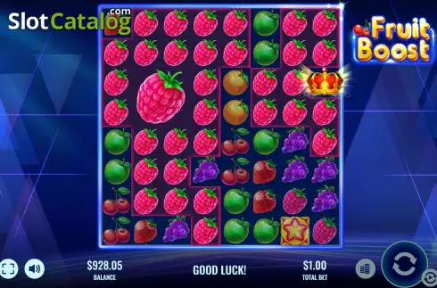 Gameplay Screen 6. Fruit Boost slot