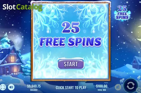 Free Spins Win Screen 4. Xmas Avalanche slot