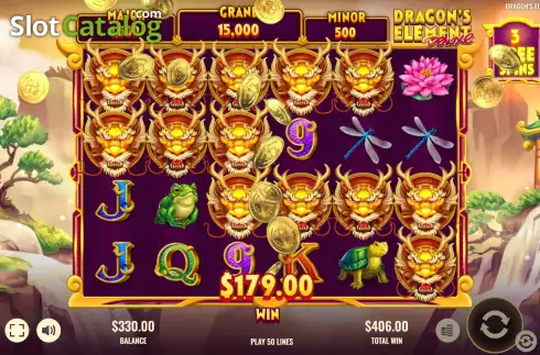 Free Spins 2. Dragon's Element Deluxe slot
