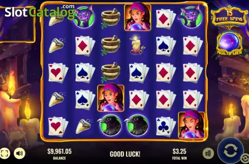 Free Spins Win Screen 3. Miss Gypsy slot