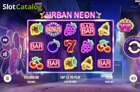 Bildschirm2. Urban Neon slot