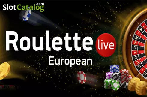 European Roulette Live ロゴ