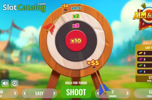 Schermo3. Aim & Win slot