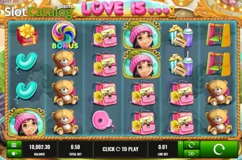 Bildschirm3. Love is slot
