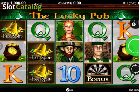 画面2. The Lucky Pub カジノスロット