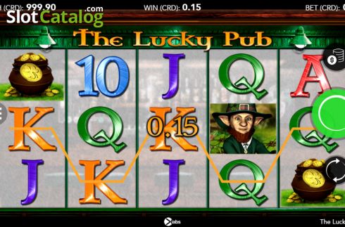 Win screen. The Lucky Pub slot