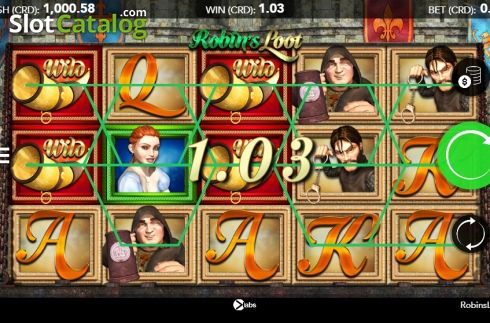 Bildschirm4. Robin's Loot slot