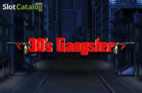 30s Gangster Machine à sous
