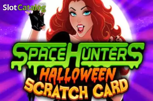 Space Hunters Halloween Scratch Card Logo