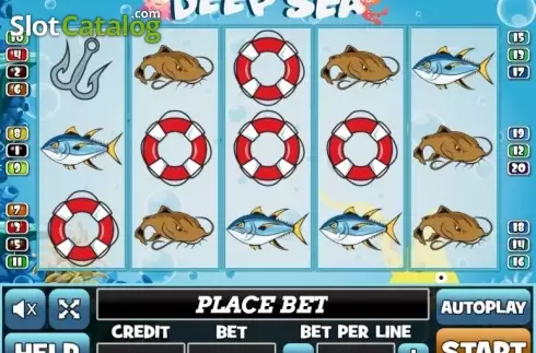 Bildschirm2. Deep Sea (PlayPearls) slot