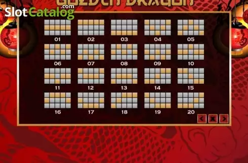 画面5. Golden Dragon (PlayPearls) カジノスロット