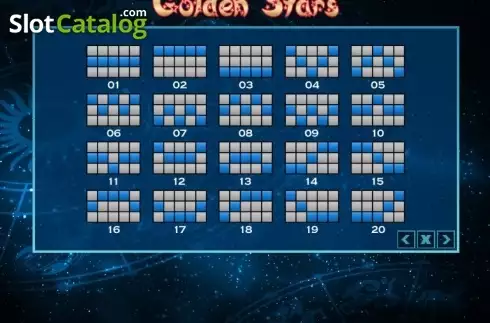 Ecran5. Golden Stars (PlayPearls) slot