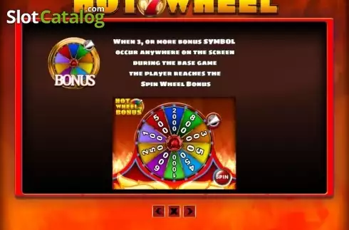 Bonus. Hot 7 Wheel slot