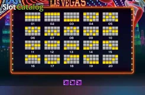 Schermo5. Las Vegas (PlayPearls) slot